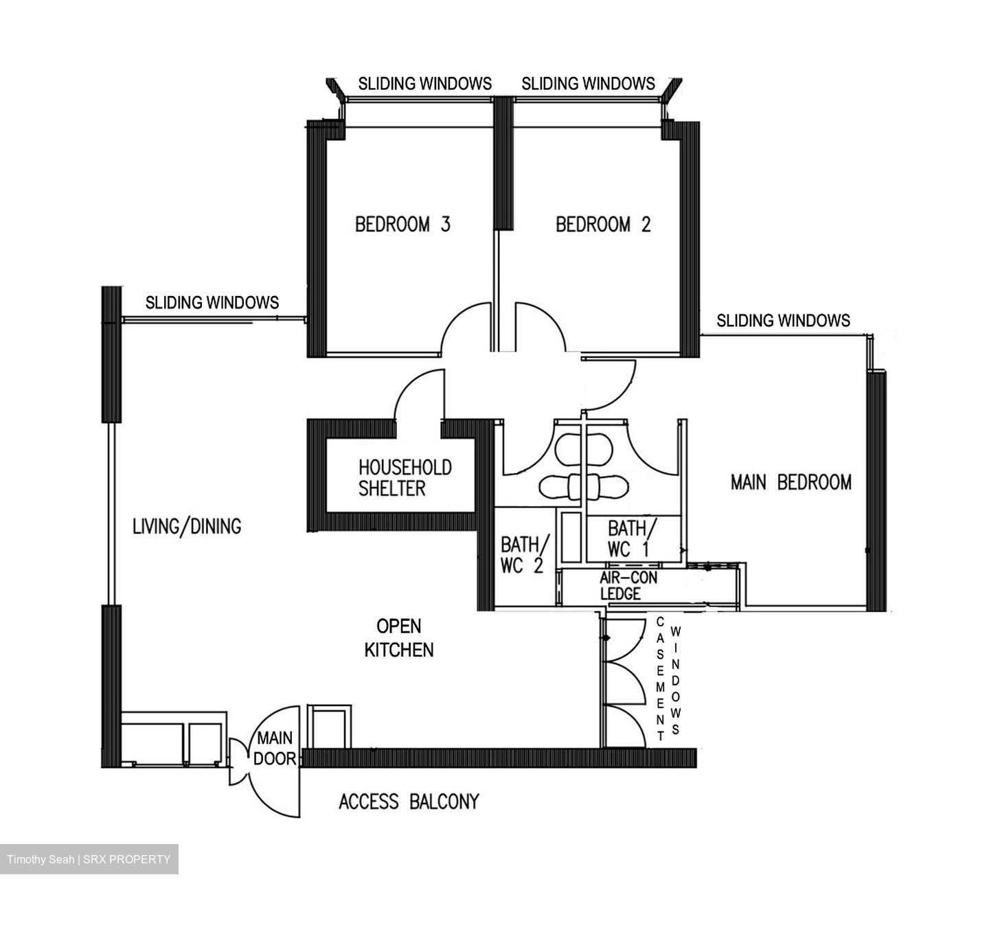 Blk 48 Forfar Heights (Queenstown), HDB 4 Rooms #601007211